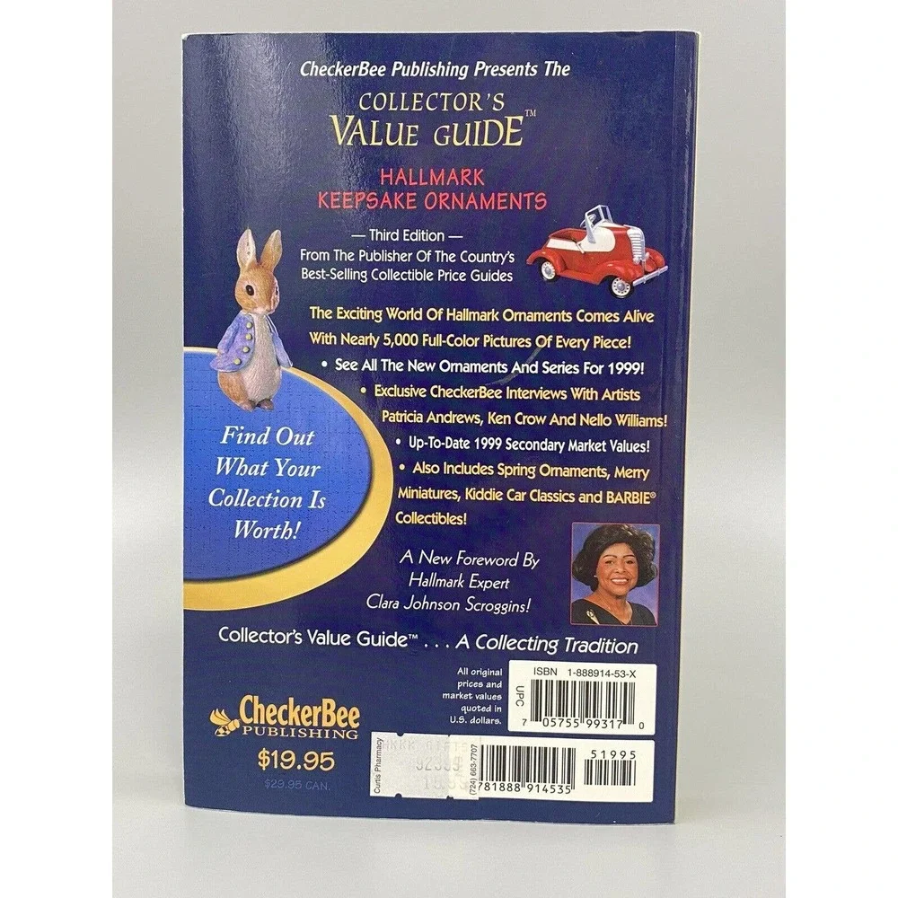 Hallmark Collectors Value Guide 1999 Third Edition Softcover Book Guide